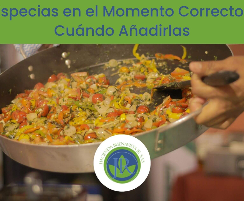 Cuándo añadir las especias durante la cocción para mejorar las preparaciones